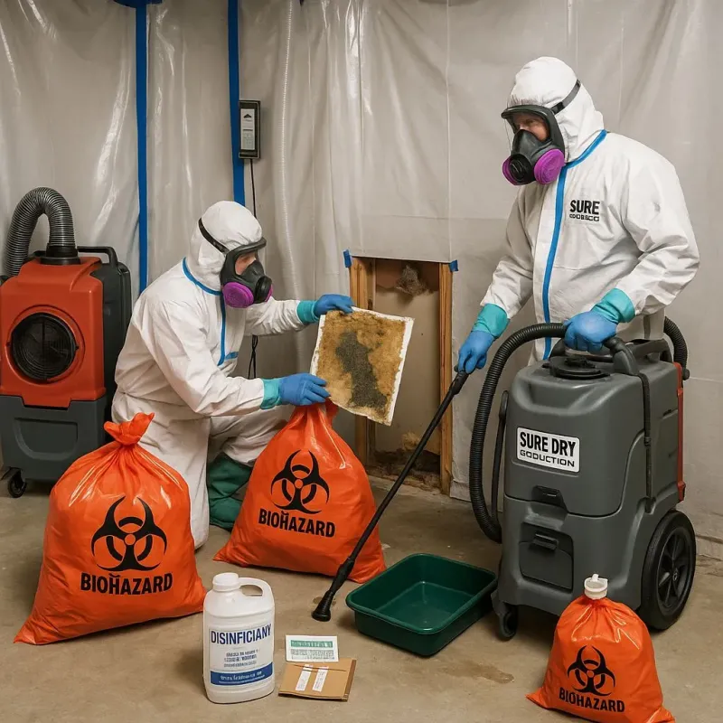 Contaminated Water Handling Protocols process in Orange, MA