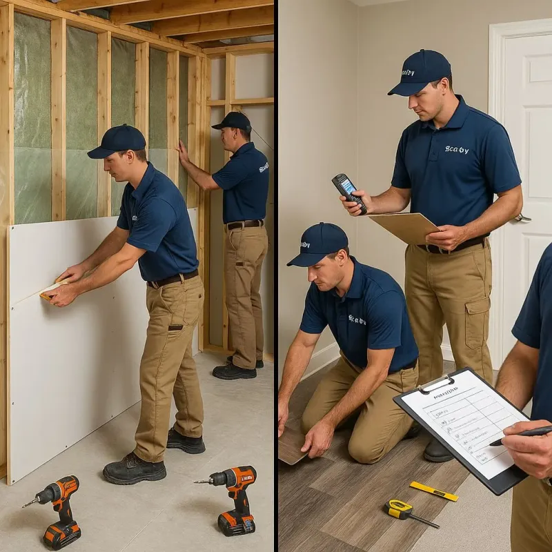 Repairs and Reconstruction process in Orange, MA