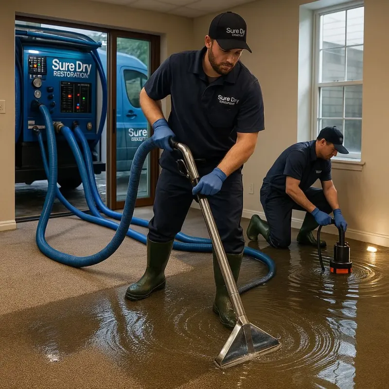 Water Extraction and Removal process in Orange, MA